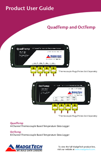 Thumbnail of document Manual - OctTempV2 / OctTemp2000 8 Channel Thermocouple Data Logger